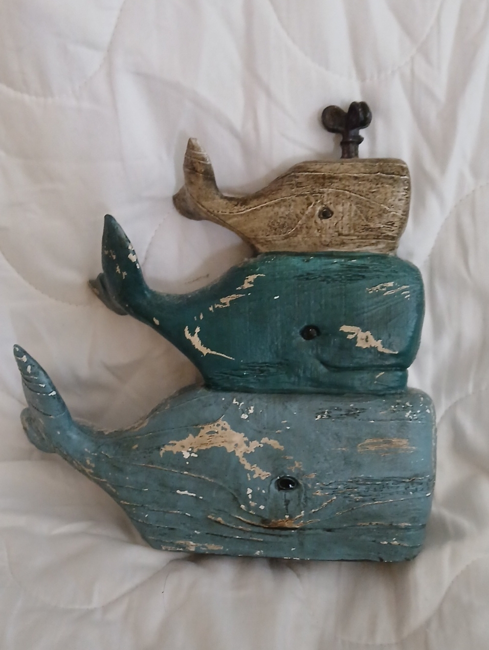 Whale Decor Wooden - Picture 3 of 8